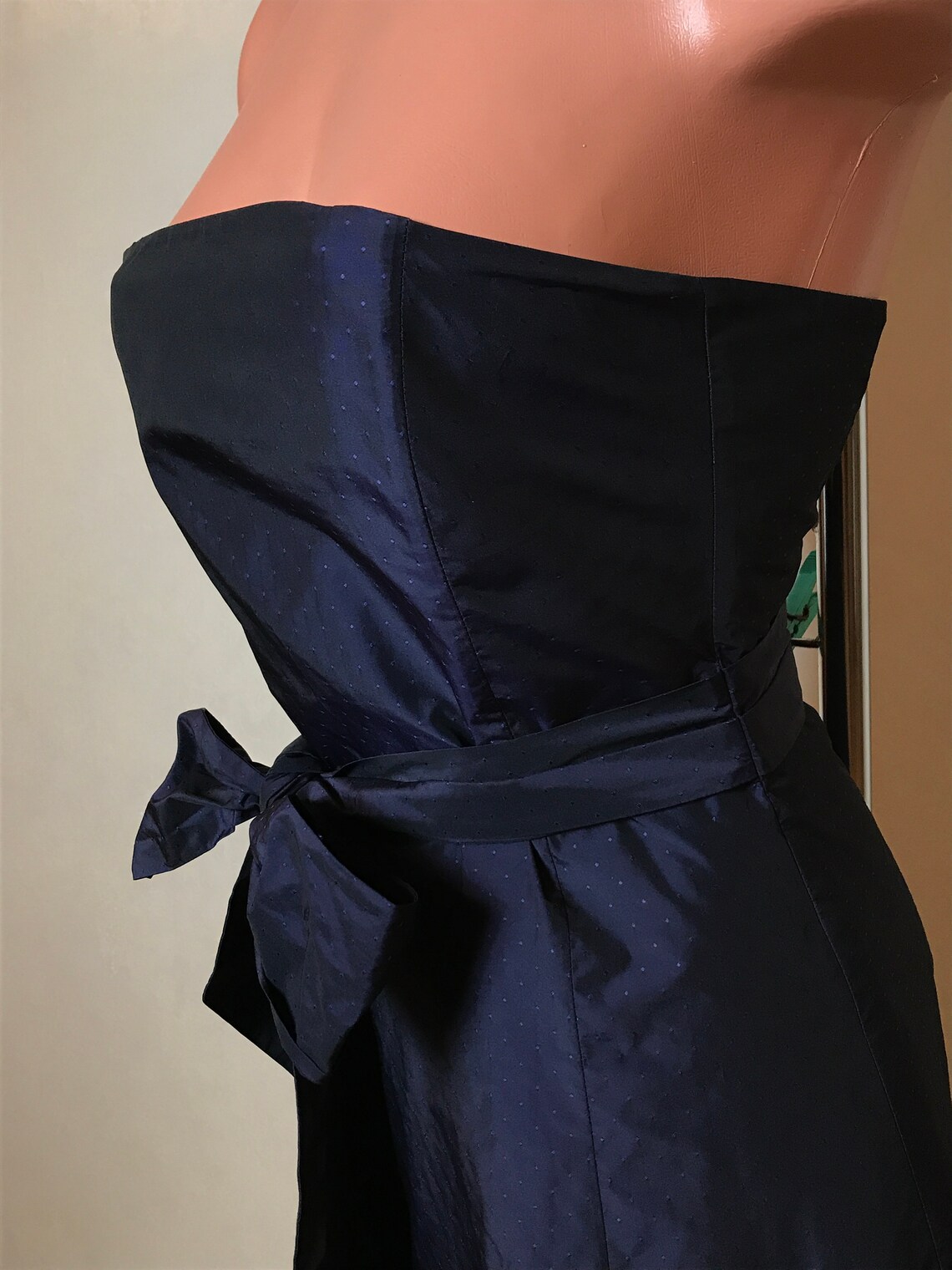 Vintage Dress Collection: 90s Velvet, Floral Cotton, Crochet Knit, Zara Slip. Sizes XS-M, foto 3 di 5