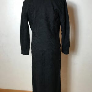 Vintage Skirt Suit Collection: 70s & 80s Co-ord Sets, Silk Dirndl, Wool Floral and 3-Piece Outfits image 10