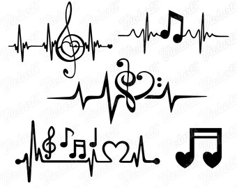 Download Heartbeat svg | Etsy