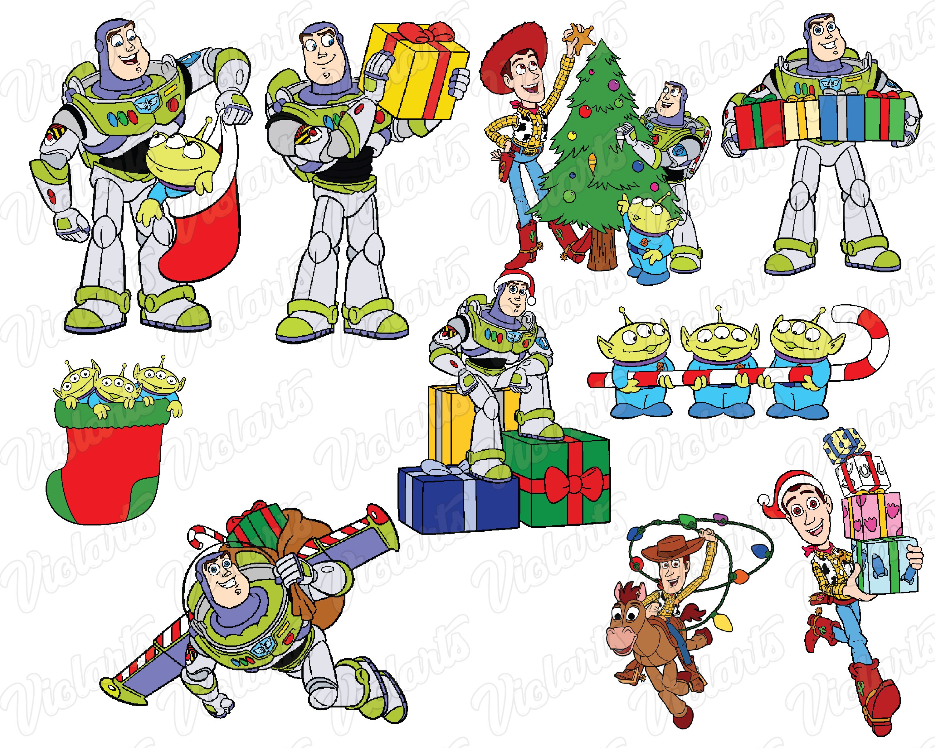 toy story christmas svg christmas svg buzz christmas svg  Etsy