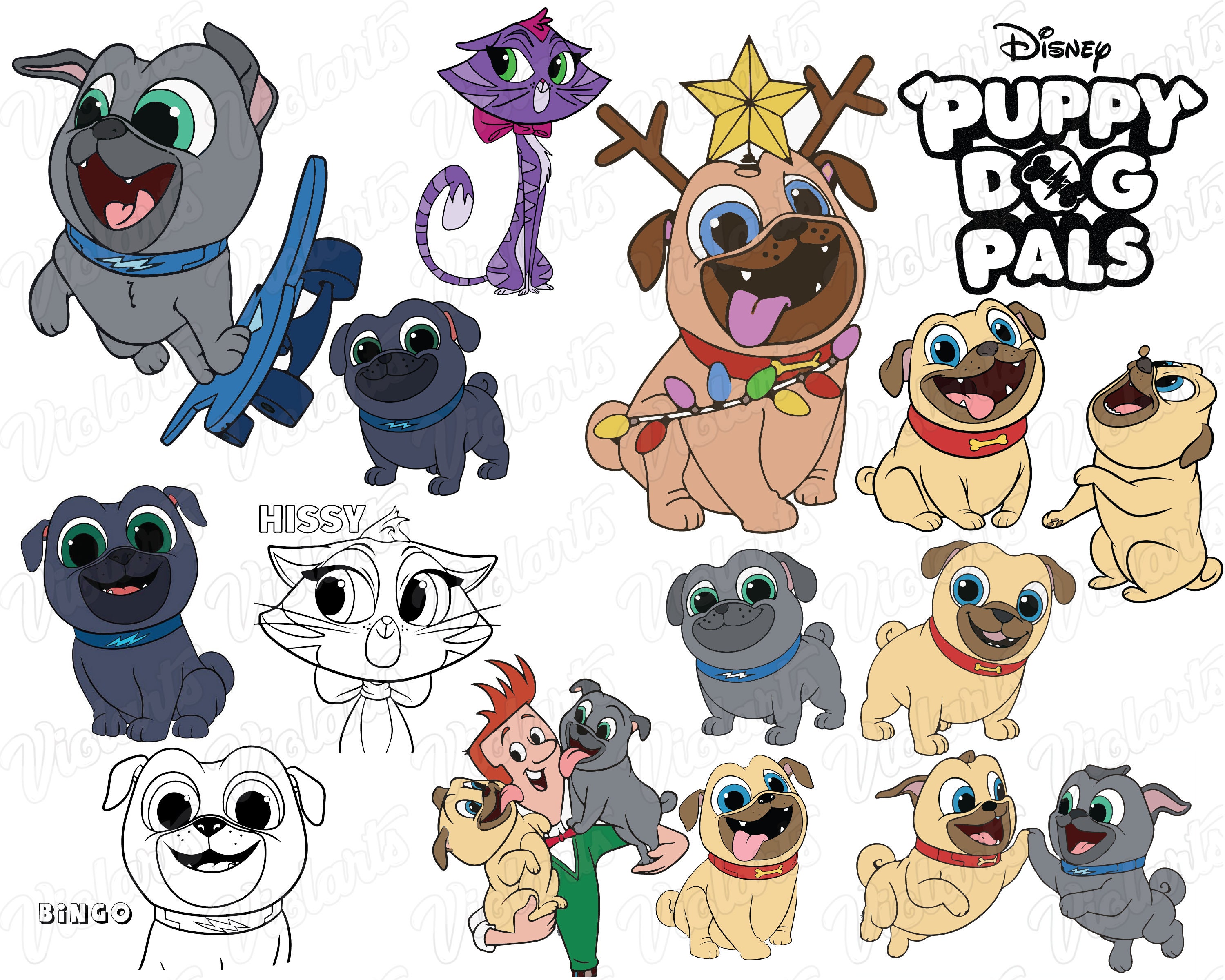Download Layered Puppy dog pal Svg files Puppy Dog Pal cutfiles ...