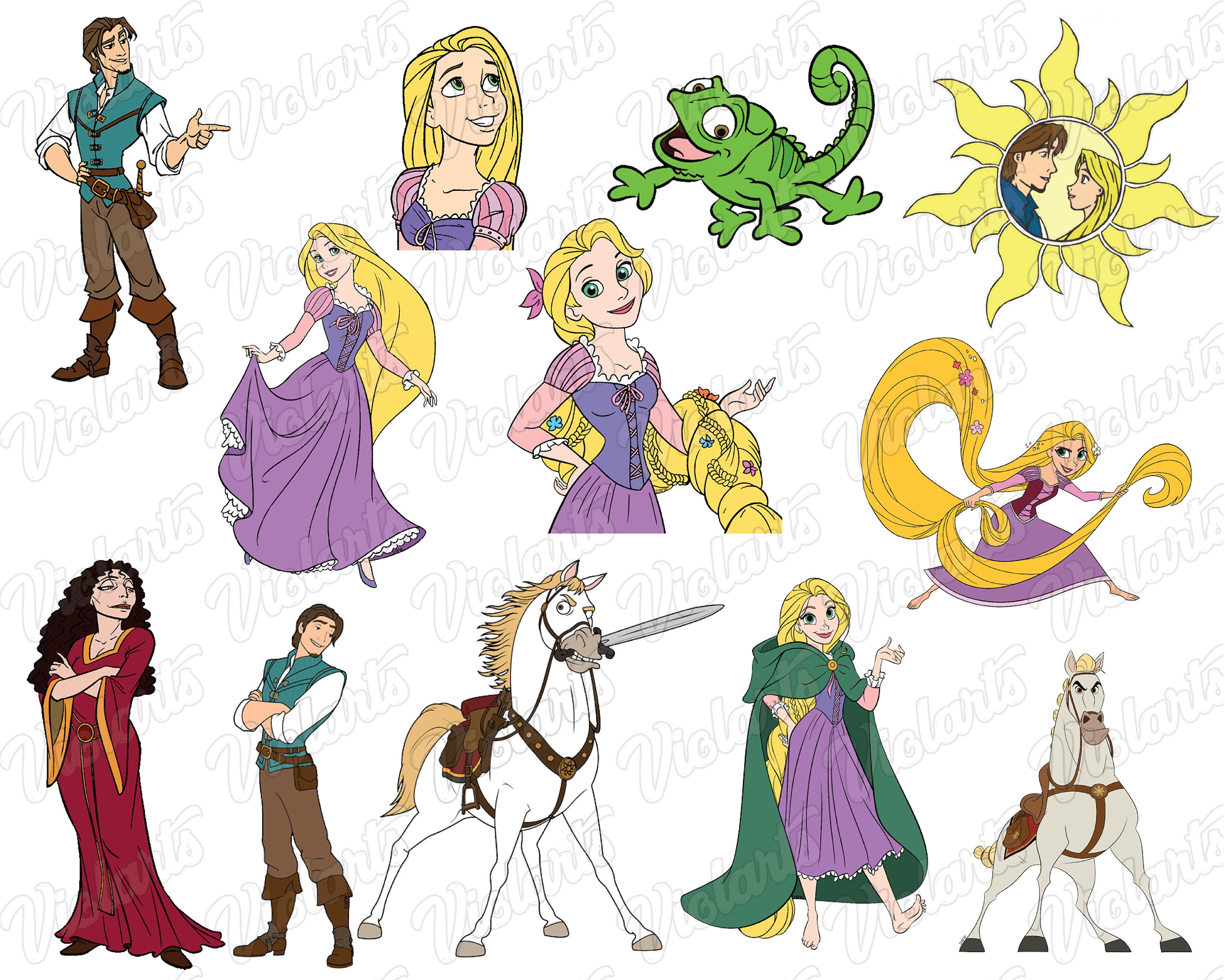 Tangled Svg Rapunzel Svg Tangled Disney princess Dxf Eps & | Etsy