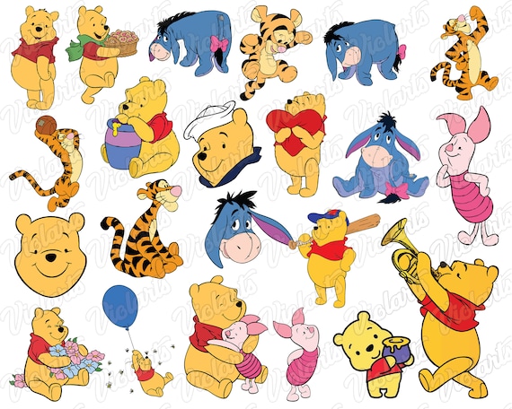 Download Winnie the pooh Svg Bundle Winnie pooh cut files Dxf Eps & | Etsy