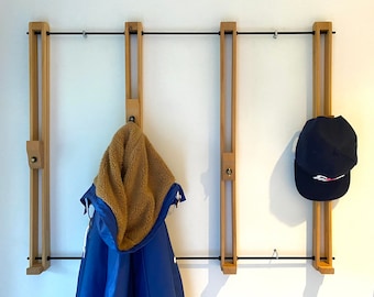NEW! Multifunctional wall coat rack in industrial design