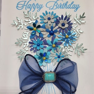 Tarjeta de cumpleaños personalizada hecha a mano para el Día de la Madre (18, 21, 20, 30, 40 y 50 años) Caja de regalo 3D para cualquier edad: hija, hermana, mamá