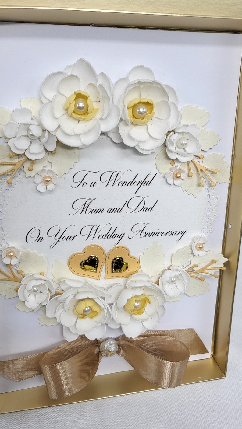 Personalised Special Wife 50th Wedding Anniversary Card Etsy