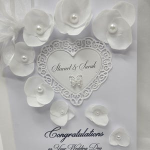Cartão de casamento personalizado de luxo feito à mão, caixa 3D, cartão de lembrança, aniversário, cartão dobrado