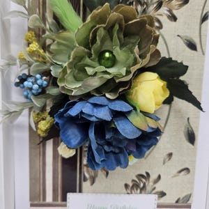 Luxus PERSONALIZED handgemachte GEBURTSTAGS-Karte 21st 30th 40th 50th 60th 80th Jedes Alter Tochter Frau Schwester Mama Muttertag 3D Geschenkbox