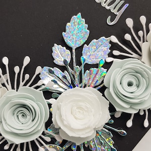Personalisierte Luxus 3D handgemachte Grußkarte GESCHENK-Karte GEBURTSTAG Karte Liebeskarte 18.21.30.40.50.60.70.80.MUM Schwester Oma