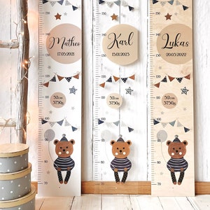 Personalisierte Messlatte Kind 70-160cm, Taufgeschenk, Kinderzimmer, Geburtstag, Kinderzimmer deko, Messlatte Kind, Messlatte Kind Holz