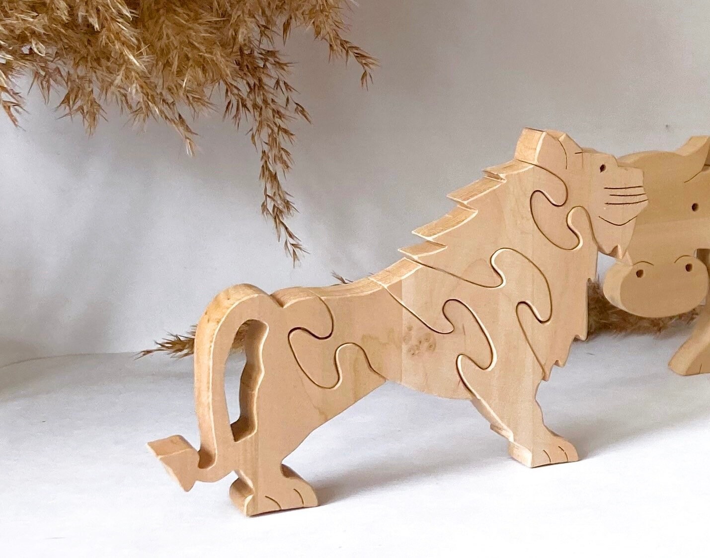 12+ Wooden Animal Puzzle
