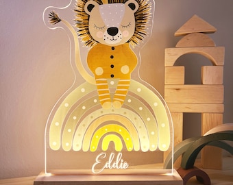 Süße Nachtlichtlampen aus Acrylglas, Babygeschenk Geburt, Taufgeschenk, Kinderzimmer, Geburtstagsgeschenk, Nachttischlampe