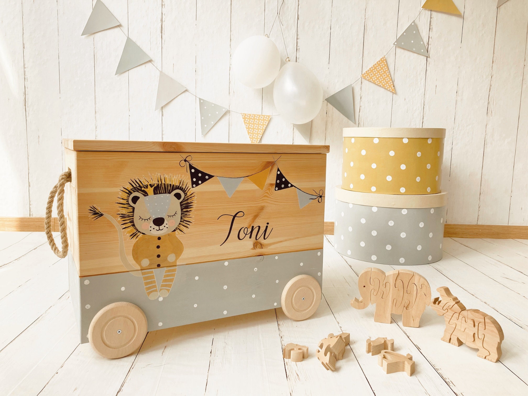 Spielzeugkiste, Holzbox, Taufe, Kinderzimmer Geschenke, Holz, Deko, Einzigartig, Norway Spielzeugkiste - Etsy Geburt, Handmade Spielzeugkisten,