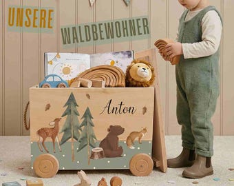 Erinnerungskiste, Erinnerungskiste Baby, Montessori, Geschenk Geburt, Erinnerungsbox Baby, Taufgeschenk, Personalisiertes Geschenk Baby