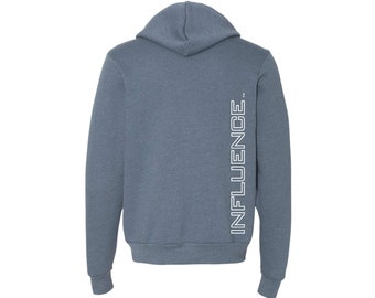 INFLUENCE Unisex Full-Zip Hooded Sweatshirt