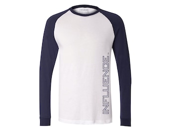 INFLUENCE Long Sleeve Jersey Baseball Tee