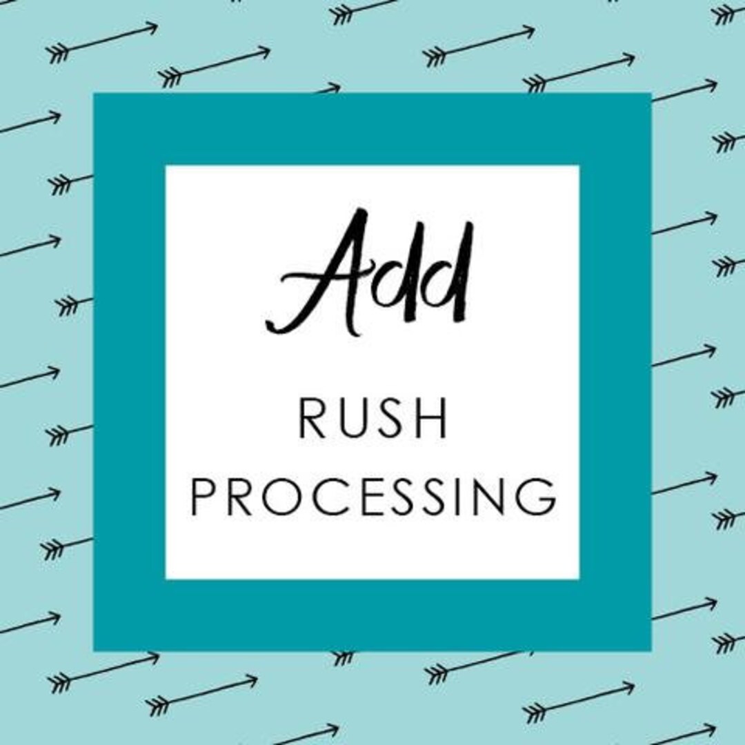 Rush Processing Rush Processing - Etsy