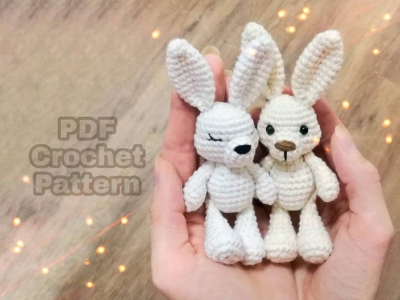 Crochet Bunny Pattern Amigurumi Bunny Pattern Amigurumi Animal Toy Crochet Pattern in English Crochet Rabbit