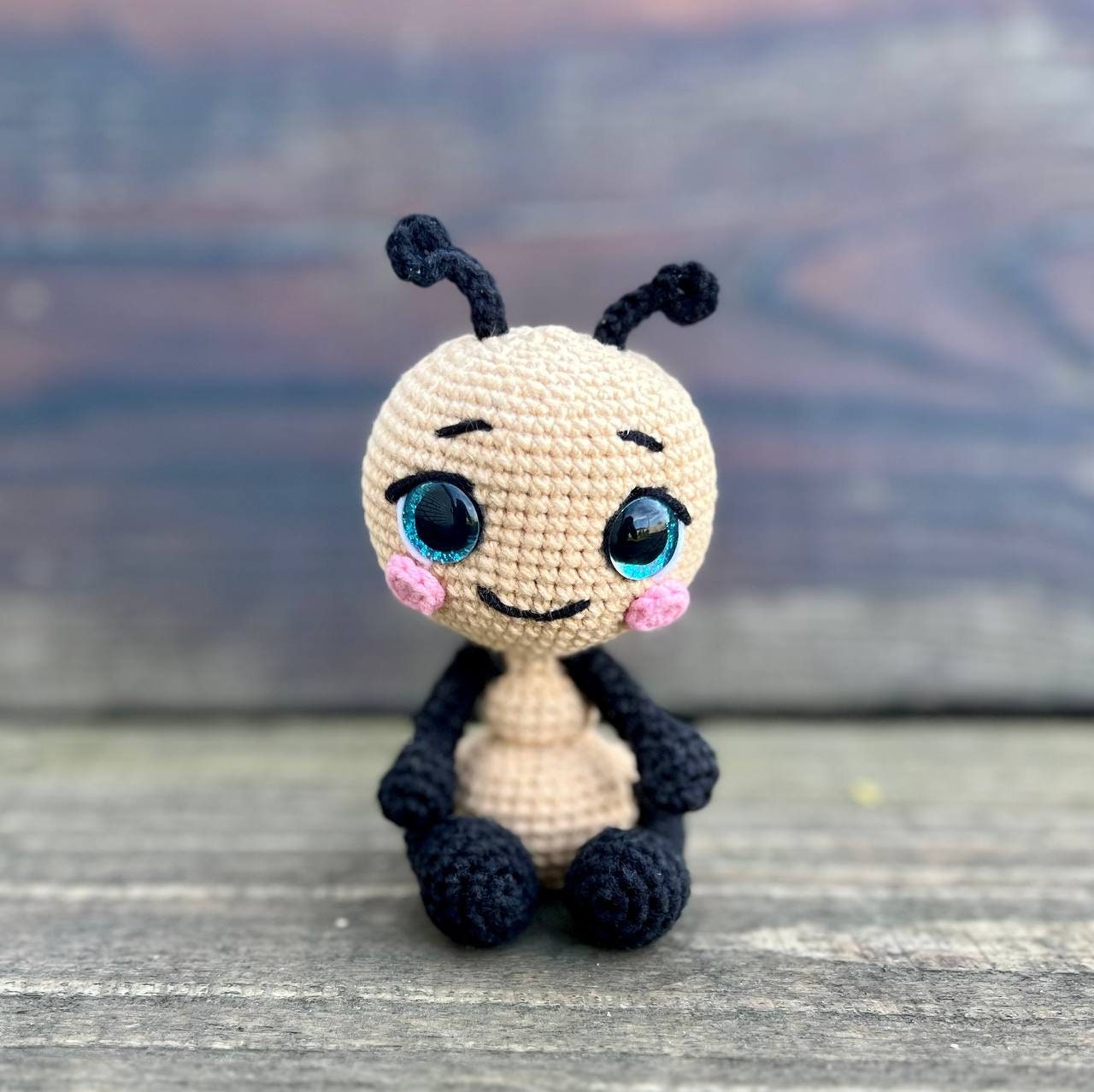 Crochet Ant Pattern, Cute Insect Amigurumi, Baby Bug Tutorial in ...