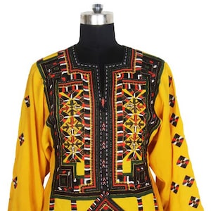 BDR030 Afghani Belochi Dress Antique Handmade Kuchi - Hazara Dress Vintage Handmade Kuchi Dress Traditional Embroidery