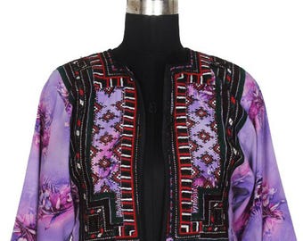 Vintage Embroidered Afghan Dress: Handmade Kuchi Boho Dress