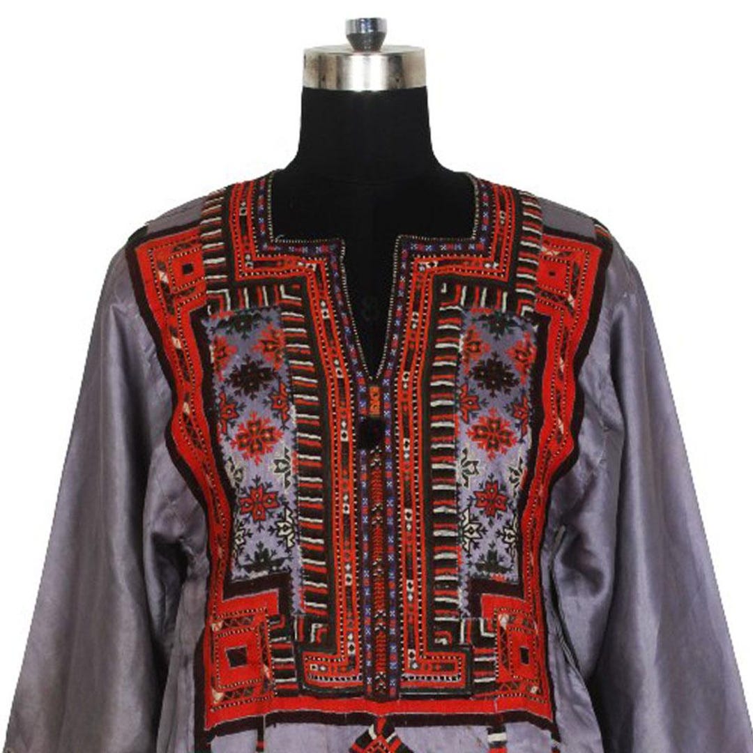 BDR060 Boho Balochi Dress From Balochistan, Vintage Banjara Tunic ...