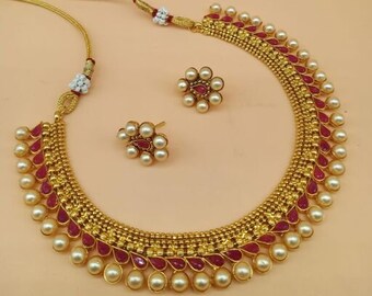 Antique Gold Choker - Etsy Australia