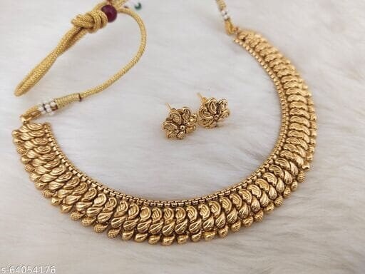 Fake Gold Necklace - Etsy
