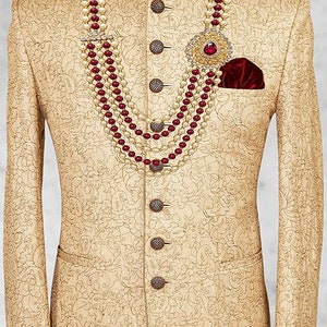 Jewellery on sherwani shop