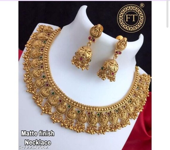 Beautiful Antique Designer Necklace Set indian Women Jewellery