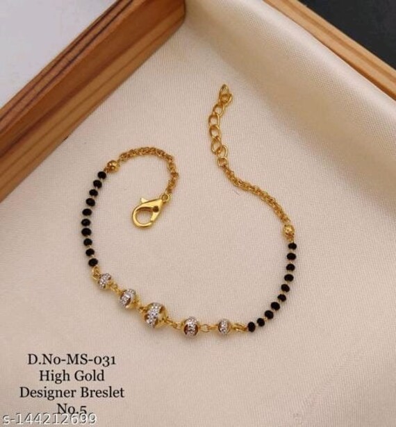Buy Bfc- Buy For Change Copper, Gold Plated Hand Bracelet Style Mangalsutra  For Women Online at Best Prices in India - JioMart.