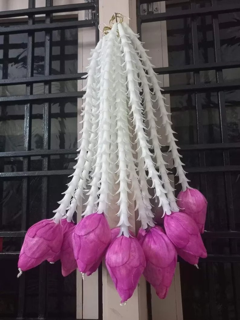 50 Pcs Artificial Flower String Garlands Wedding/ Etsy