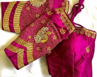 Women & Girls Readymade Saree Blouse Designer Bride Sari - Etsy