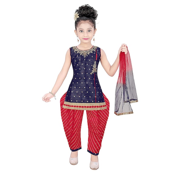 Indian Traditional Dress for Baby Girl Kids Salwar Suit With Etsy