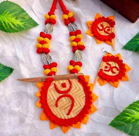 Silk thread shop necklace new designs