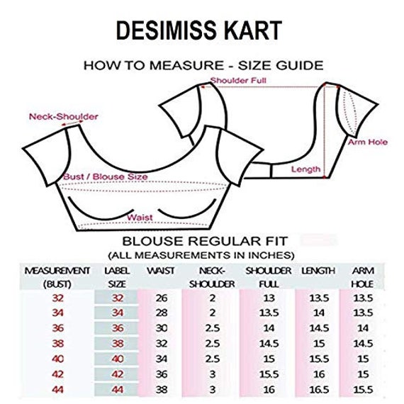 Blouse size hotsell