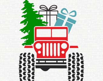 Jeep christmas | Etsy