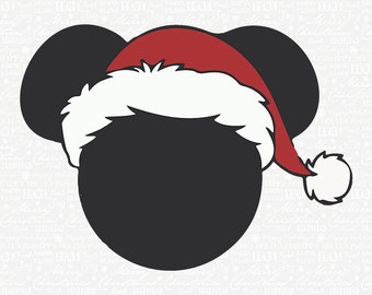 Download Santa hat clipart | Etsy