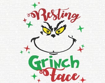 Download Grinch face | Etsy