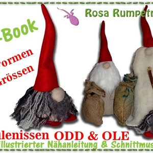 Nähanleitung Weihnachtswichtel ODD&OLE Bild 1