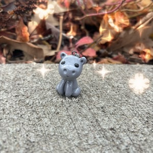 Hippo Keychain