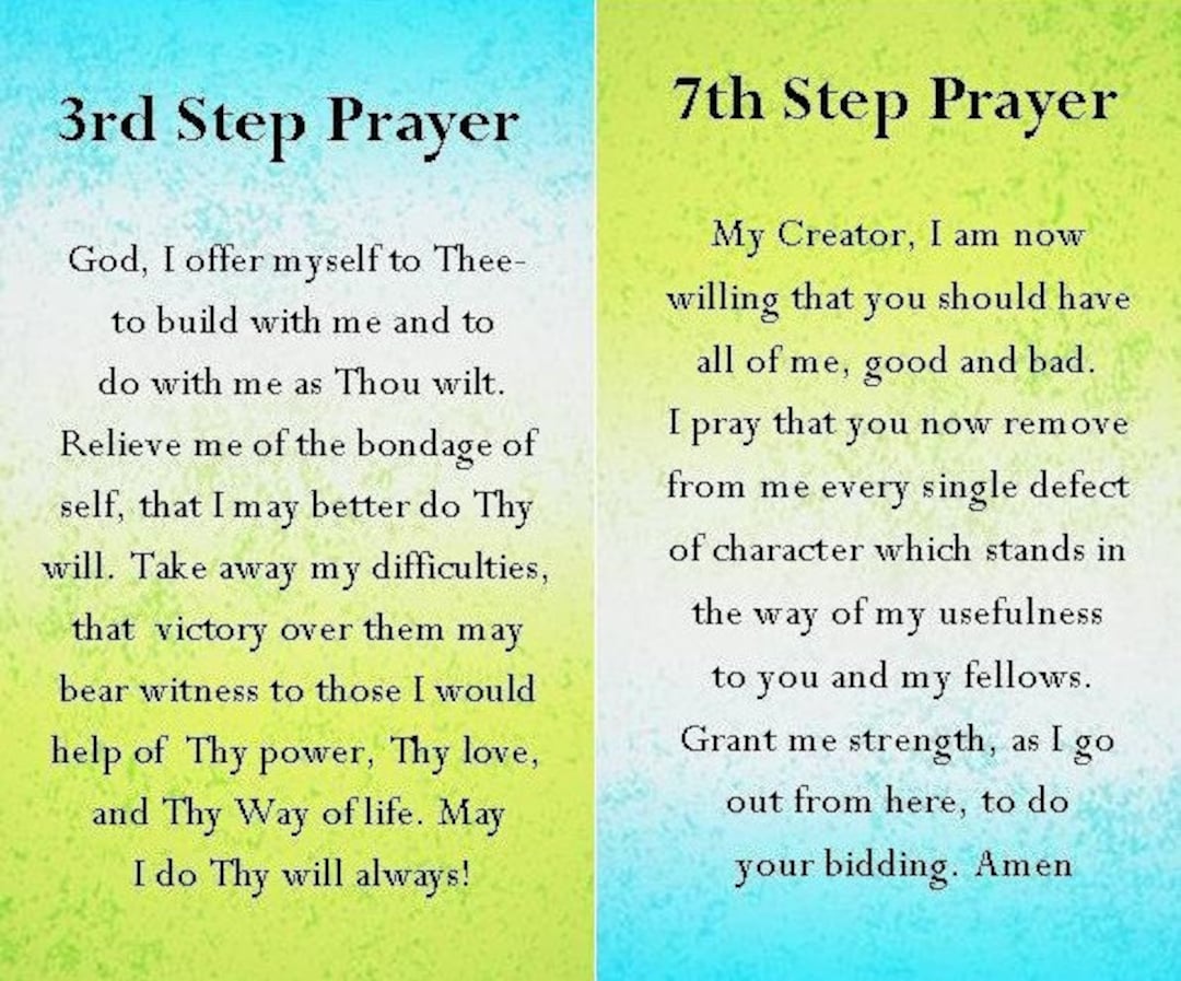 aa-12-step-recovery-3rd-7th-step-prayer-lot-of-10-wallet-cards-etsy