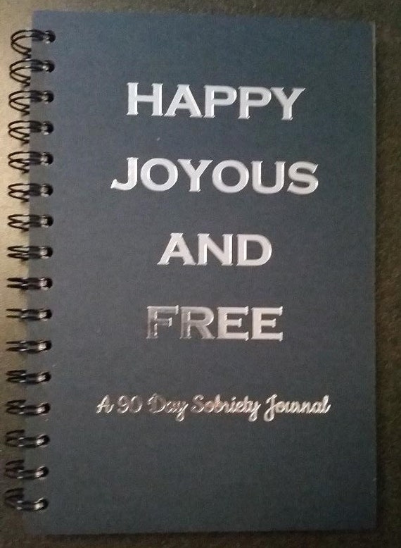 Sober Journal ~ 90 day Guided Journal