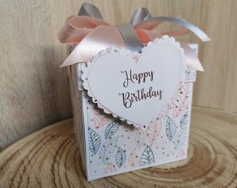 Explosion box Mother's Day special round birthday - cash gift including bracelet from Angels Welcome