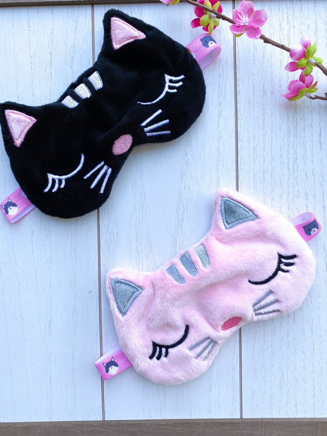 Childrens Sleep Mask, Childrens Gift, Cat Sleep Mask, Cat Accessory Etsy