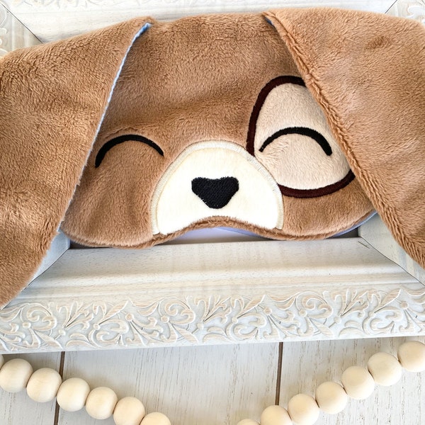 Dog Children’s Sleep Mask, Children’s Gift, Cute Dog Sleep Mask, Dog Accessory, Puppy Sleep Mask, Gift For Girl Or Boy