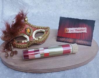 Maske Ohrringe Miniblings Hänger Masken Maskenball Theater Oper Kostüm schwz Maske Ohrringe Miniblings Hänger Masken Maskenball Theater Oper Kostüm schwz