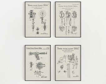 Tattoo Inked Bundle (Free Shipping) Large Unframed 8.5x11 Patent Prints