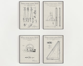 Architect Bundle (Free Shipping) Large Unframed 8.5x11 Patent Prints
