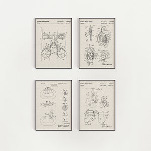 Rock Climbing Bundle (Free Shipping) Large Unframed 8.5x11 Patent Prints